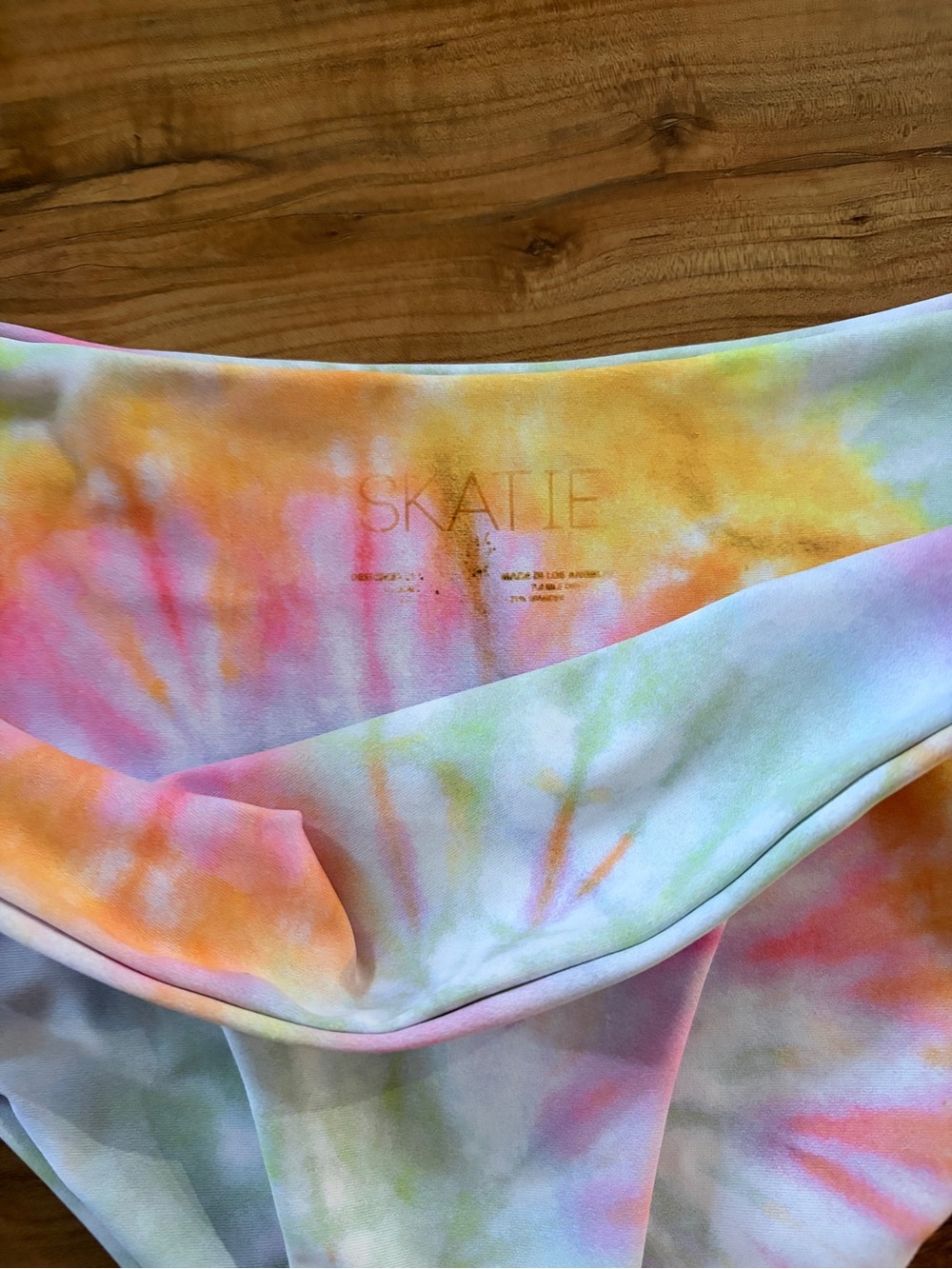 Skatie Bikini in Woodstock tie-dye - Picture 7 of 8